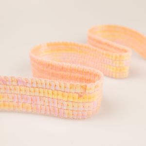 Net Trim with Sequins 45 mm / Salmon