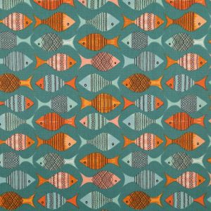 Printed cotton fabric /  D11