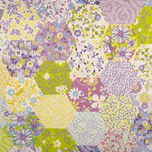 Printed cotton fabric /  D24