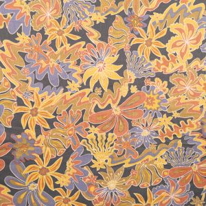 Linen and cotton blend fabric / D1