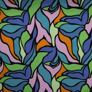 Printed viscose / Abstract
