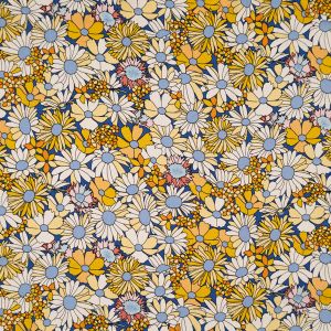 Printed viscose / Large Daisy