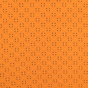 Cotton broderie / Orange