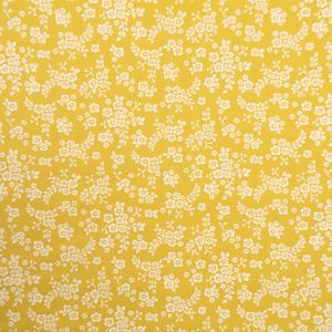 Print cotton / Ochre