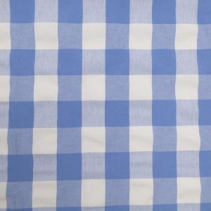 Plaid shirt fabric / Light Blue