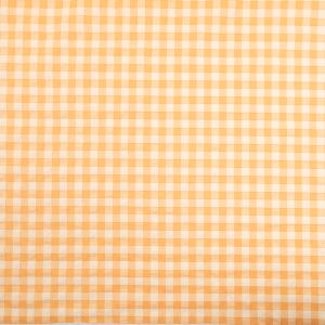 Plaid shirt fabric / Orange