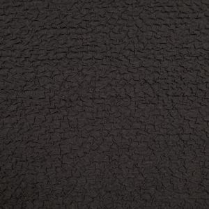 Lycra with crinkle effect / Black