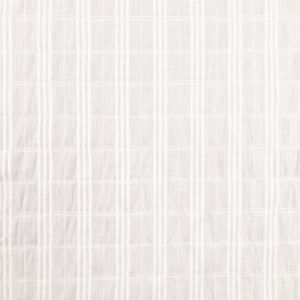 Cotton fabric with crinkle effect / White