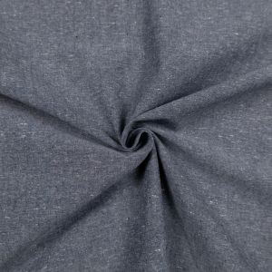 Linen fabric / Denim blue