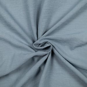 Linen like dress fabric / Denim blue
