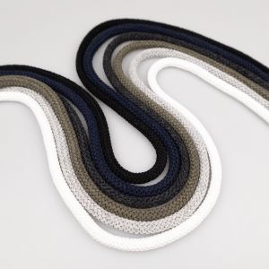 Cotton cord soft 9 mm / Different shades