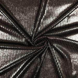 Glitter lycra / Black-Silver