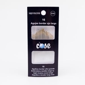 HIS Embroidery needles 16 pcs