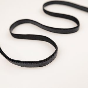Elastic with silicone 25/5 mm / White