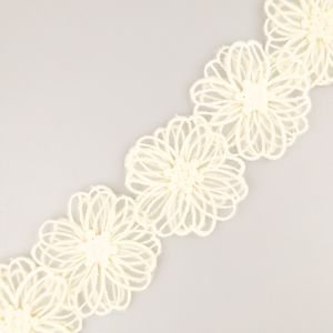 Floral ribbon / Off white