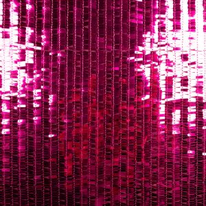 Tulle with sequins / Fuchsia