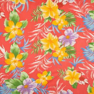 Printed linen cotton / D7