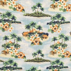 Printed linen cotton / D20