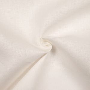 Linen fabric / White
