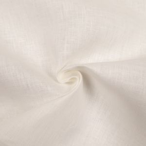 Linen fabric / White