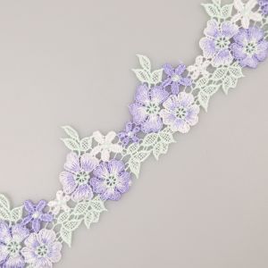 Guipure lace 45 mm / Flowers