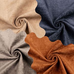 Chenille upholstery fabric Clara / Different shades