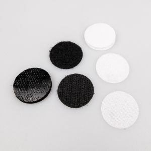Velcro dots 25 mm / Black & White