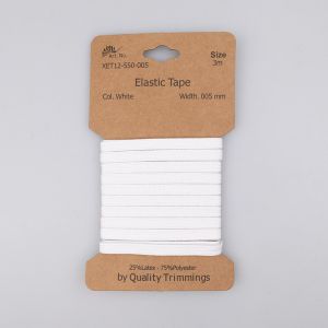 Elastic Bundle 5 mm / White