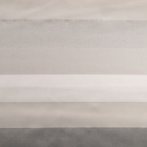 Wide width curtain fabric / Grey-White
