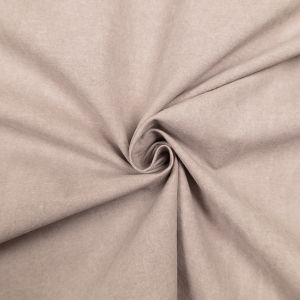 Washed  cotton fabric / Light Grey