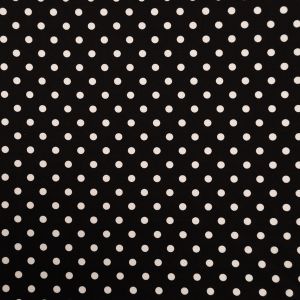 Print cotton / Black-White