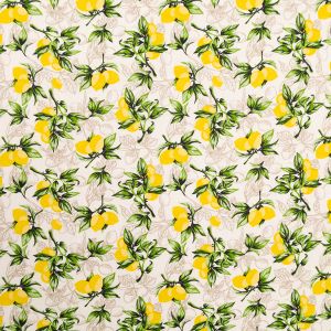 Printed cotton / Citronnade
