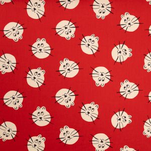 Print cotton / Cat