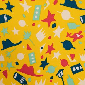 Print cotton / Shapes
