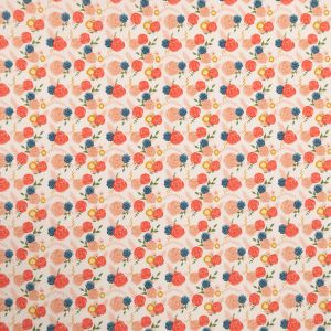 Print cotton / White-Pink