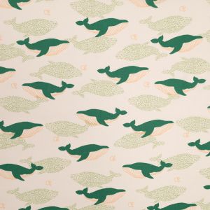 Print cotton / Whales