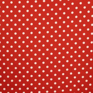 Print cotton / Red-White