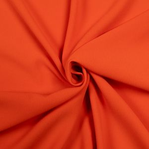 Crepe suiting fabric / Orange