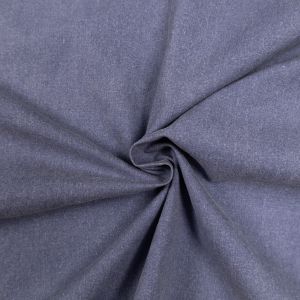 Plain cotton fabric / Bluish purple