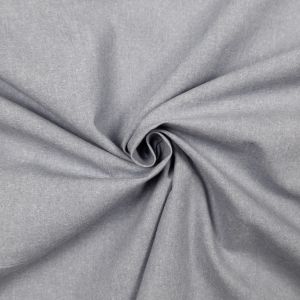 Washed  cotton fabric / Denim Blue