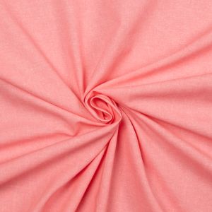 Washed  cotton fabric / Pink