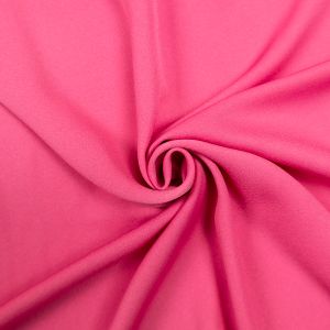 Solid Color Dresswear Fabric / Dark Pink