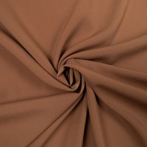 Solid Color Dresswear Fabric / Light Brown