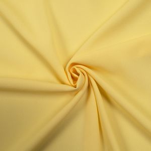 Solid Color Dresswear Fabric / Light Yellow