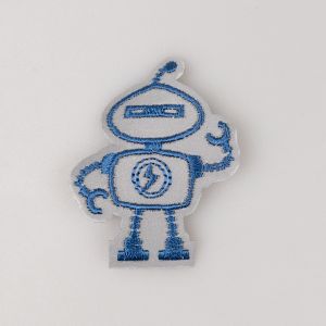Iron-on reflective motifs / Robot