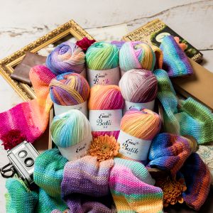Yarn Emu Batik DK 100 g / Different shades