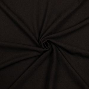 Crepe lycra Scuba / Black