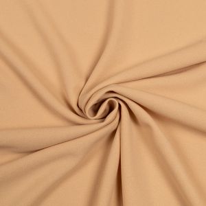 Crepe lycra Scuba / Beige