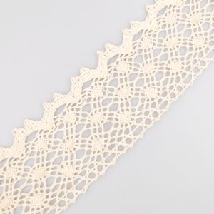 Cotton lace 65 mm / Natural