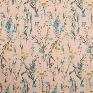 Printed cotton Seersucker / D3